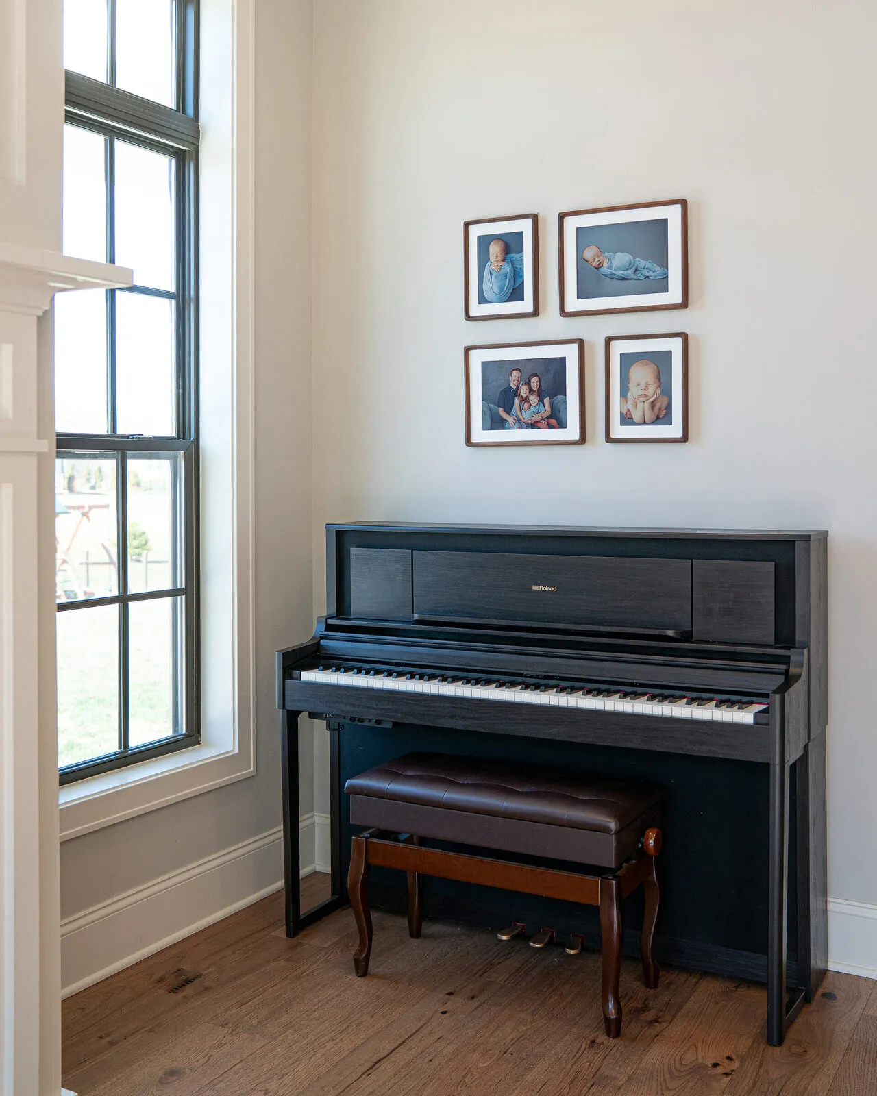 Wallie living gallery wall